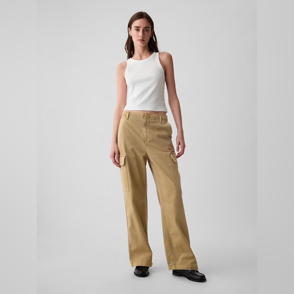 Khaki Cargo Pants